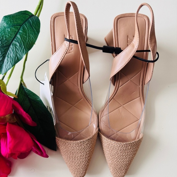 High Heels for Women Chunky Transparent Heel Woman Spring Summer High Heels - Picture 1 of 6
